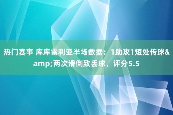 热门赛事 库库雷利亚半场数据：1助攻1短处传球&两次滑倒致丢球，评分5.5